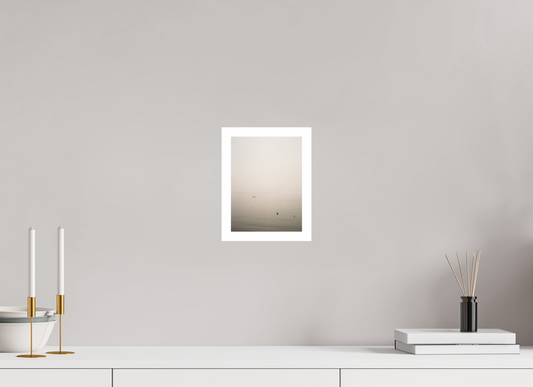 Ship in Fog, Boothbay Harbor