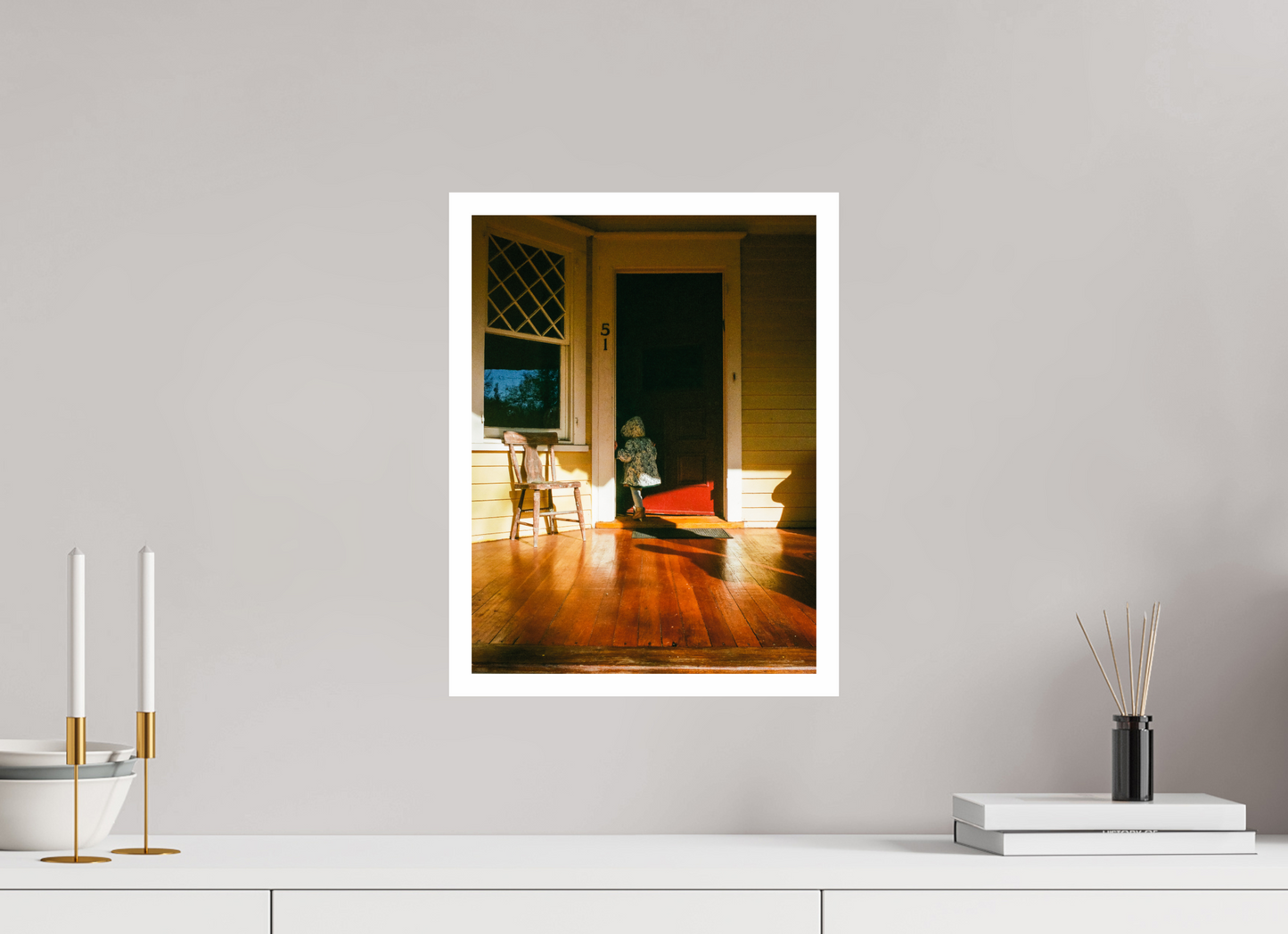 12 x 16″, Hahnemühle Fine Art baryta .8” border A Visit to 51 Warren