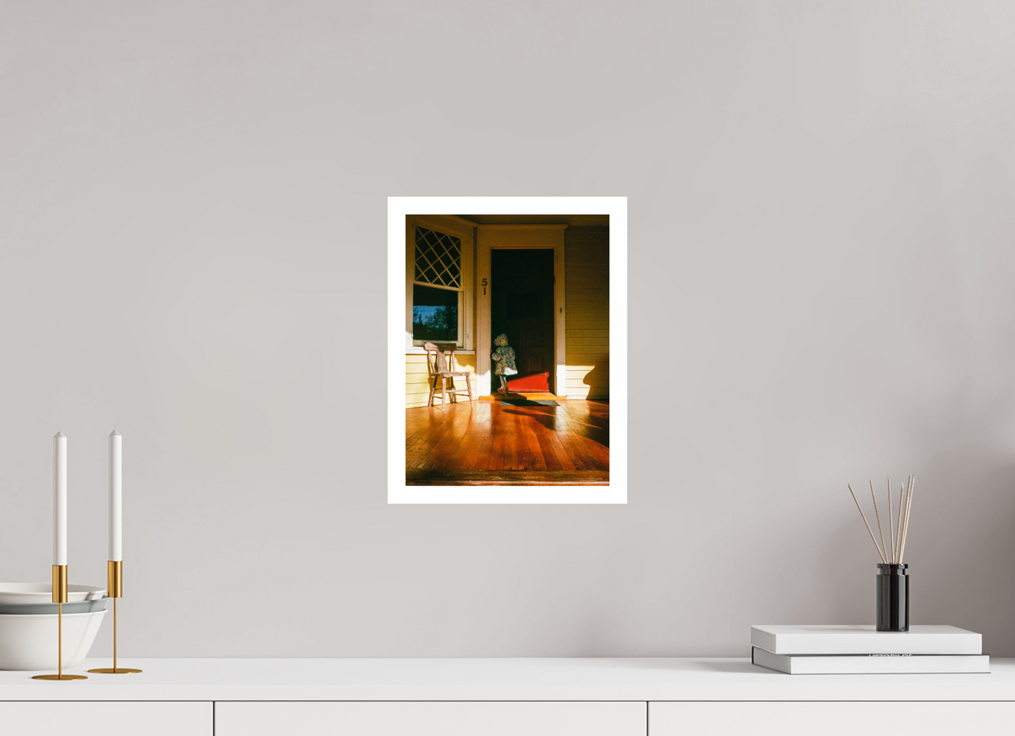 9 x 12″, Hahnemühle Fine Art baryta .8” border A Visit to 51 Warren